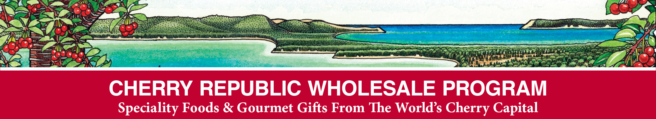 Cherry Republic Wholesale Program Illustration